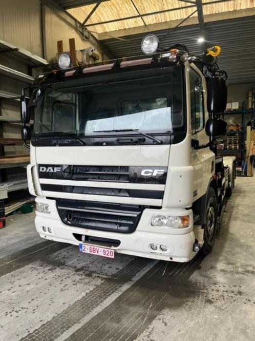 Daf Multilift 20t haakarmsysteem. + HIAB 22t/m laadkraan, Autos, Camions, Particulier, ABS, Ordinateur de bord, Cruise Control