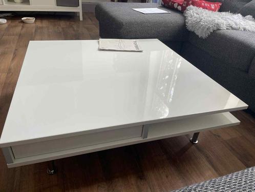 IKEA Tofteryd salontafel wit gelakt 95 cm x 95 cm diameter, Huis en Inrichting, Tafels | Salontafels, Ophalen