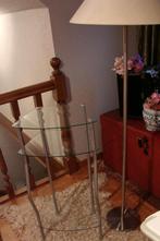 pieddestal-siertafeltje glas, Enlèvement, Comme neuf