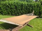 Hangmat ligvlak 2 persoons, Tuin en Terras, Hangmatten, Ophalen of Verzenden, Nieuw, Meerpersoons