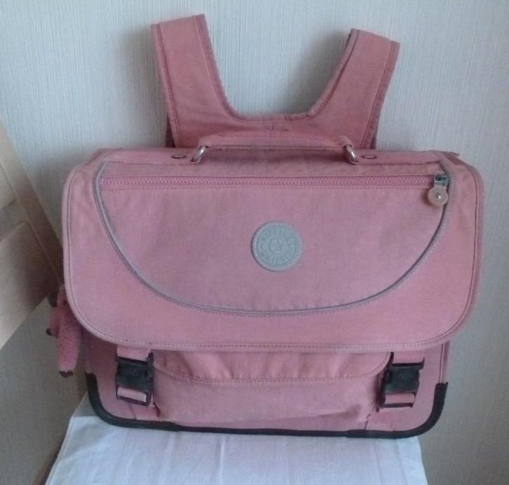 Kipling cartable rose 6/12 ans + singe, Bijoux, Sacs & Beauté, Sacs | Cartables, Utilisé, Porte-documents ou Cartable, 40 à 50 cm