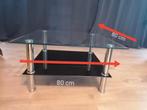 Salontafel, Huis en Inrichting, Tafels | Salontafels, Ophalen, Glas