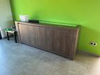 Dressoir, barkast, eettafel, 6 stoelen en spiegel, Huis en Inrichting, Complete eetkamers, Ophalen, Gebruikt, 4 tot 6 stoelen