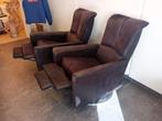 Up2date relax zetels nubuck zwart leder, Huis en Inrichting, Zetels | Zetels, Ophalen