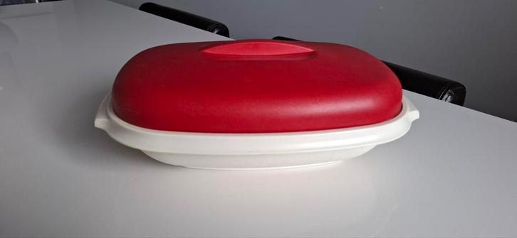 serveerwonder van TUPPERWARE uitlekschaal, Huis en Inrichting, Keuken | Tupperware, Nieuw, Schaal, Wit, Rood, Ophalen