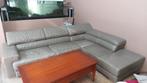 Hoeksalon leder, Huis en Inrichting, Ophalen of Verzenden, Gebruikt, Leer, Modern