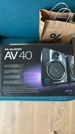 Studio monitors M-Audi AV40 MKII, Audio, Tv en Foto, Luidsprekerboxen, Ophalen, Zo goed als nieuw, Overige merken