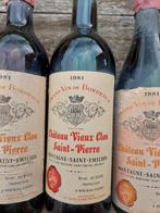 9 flessen  Chateau Vieux Clos Saint Pierre 1981, Collections, Vins, Comme neuf, Enlèvement