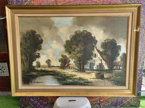 Schilderij  Henri Daniel Verbeeck, Antiek en Kunst, Kunst | Schilderijen | Klassiek, Ophalen