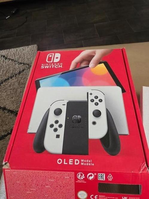 Switch OLED, Games en Spelcomputers, Spelcomputers | Nintendo Switch, Zo goed als nieuw, Switch OLED, Ophalen of Verzenden