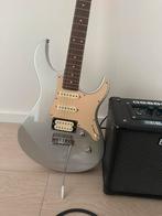 Elektrische gitaar Yamaha + versterker, Muziek en Instrumenten, Snaarinstrumenten | Gitaren | Elektrisch, Ophalen, Zo goed als nieuw