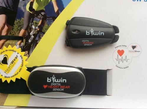 Hartslagmeter (Loop & Fiets) - B’Twin CW 700 SD Heartwear, Sport en Fitness, Hartslagmeters, Nieuw, Overige merken, Met borstriem