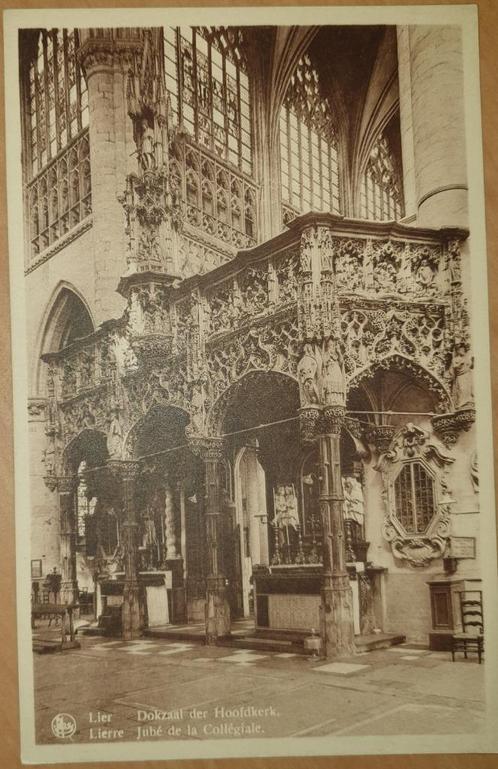 Lier - Dokzaal der Hoofdkerk (Kollegiale Kerk), Collections, Cartes postales | Belgique, Non affranchie, Anvers, 1940 à 1960, Enlèvement ou Envoi