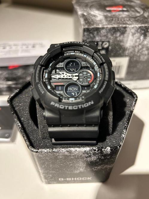 Casio G Shock GA 140 A1, Handtassen en Accessoires, Horloges | Heren, Nieuw, Polshorloge, Casio, Kunststof, Kunststof, Ophalen of Verzenden