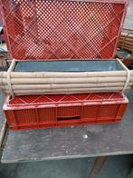 rotan plantenbak te koop, Ophalen, Gebruikt, Hout