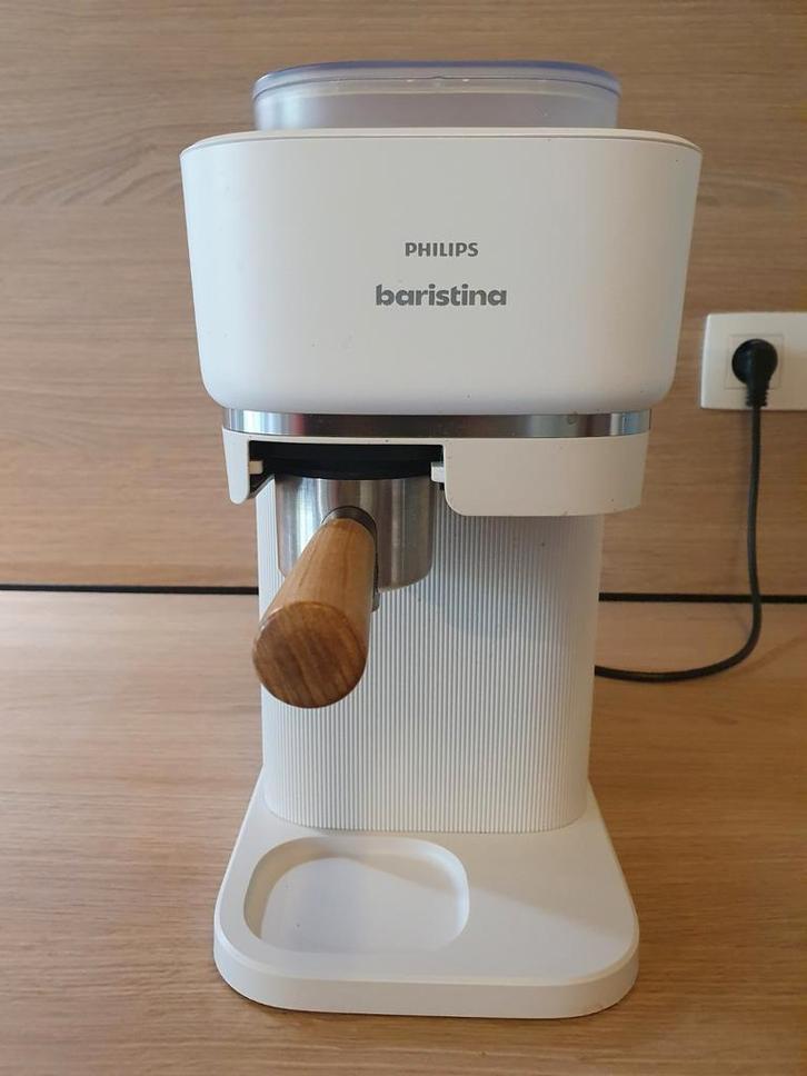 Baristina Philips, Elektronische apparatuur, Koffiezetapparaten, Zo goed als nieuw, Koffiebonen, Espresso apparaat, 4 tot 10 kopjes