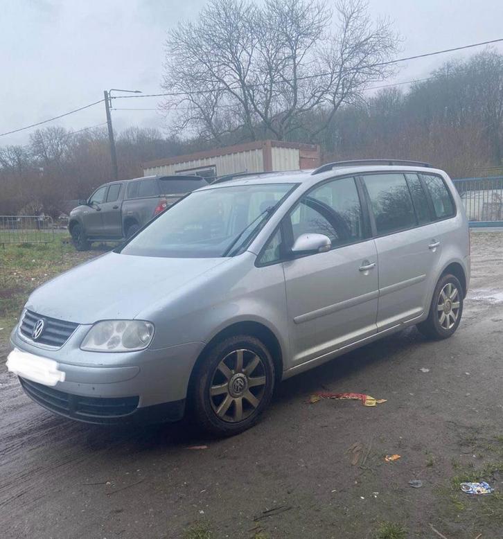 Vw touran 19tdi 105ch mod 2006 clim gps ja16 ctok, Autos, Volkswagen, Entreprise, Touran, ABS, Airbags, Air conditionné, Alarme