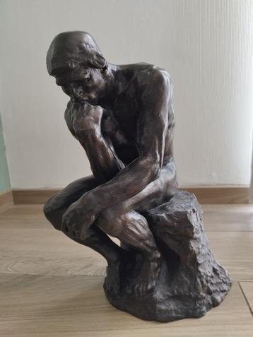 Statue le penseur de Rodin disponible aux enchères