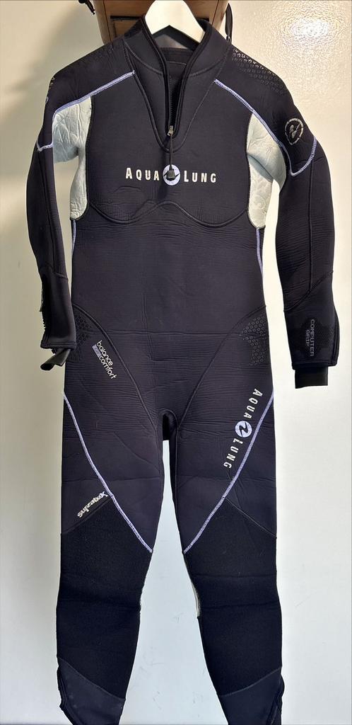 Natpak Aqualung 5.5 mm vrouw - maat L, Watersport en Boten, Duiken, Zo goed als nieuw, Duikpak, Ophalen