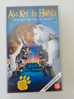 Video Als kat en hond, Cd's en Dvd's, VHS | Kinderen en Jeugd, Ophalen of Verzenden, Zo goed als nieuw