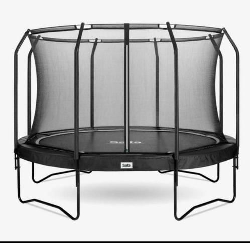 Trampoline Salta Black Edition, Kinderen en Baby's, Speelgoed | Buiten | Trampolines, Zo goed als nieuw, Ophalen