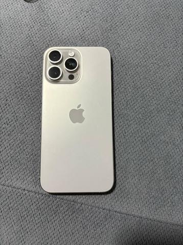 iPhone 15 pro max 256 GB, Telecommunicatie, Mobiele telefoons | Apple iPhone, Wit, IPhone 15 Pro Max, Zo goed als nieuw, Zonder abonnement