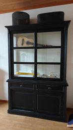 Vitrinekast hout vintage, Ophalen, 100 tot 150 cm, 200 cm of meer, Zo goed als nieuw