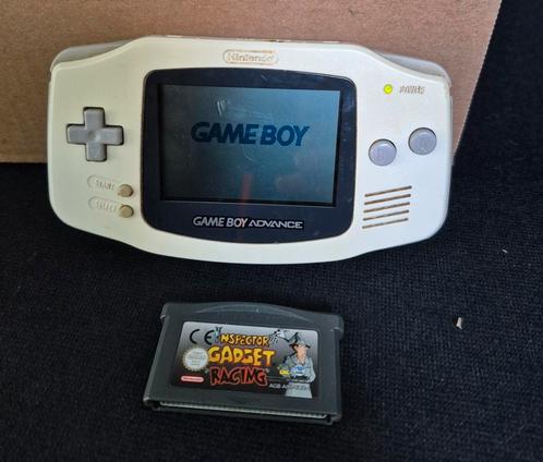 Gameboy Advent-console + spel, Games en Spelcomputers, Spelcomputers | Nintendo Game Boy, Gebruikt, Game Boy Advance, Ophalen of Verzenden