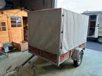 Aanhangwagen met bache . Zeer netjes, Auto diversen, Aanhangers en Bagagewagens, Ophalen, Zo goed als nieuw