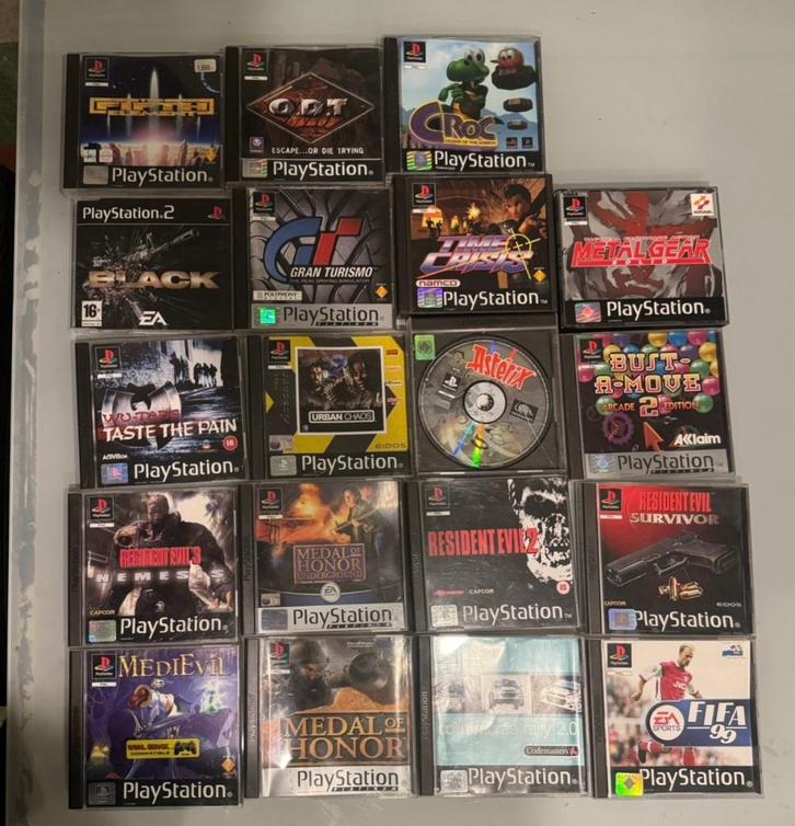 Playstation 1 en 2 games, Games en Spelcomputers, Games | Sony PlayStation 1, Gebruikt, Ophalen of Verzenden