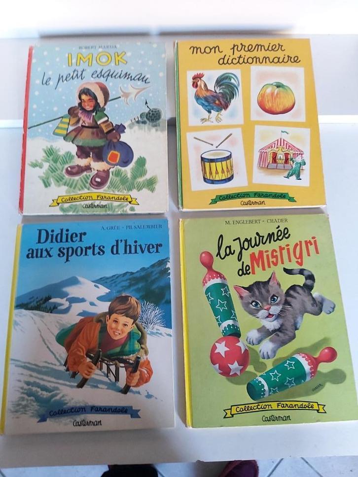 4 strips, collectie Casterman/Farandole EO, 1956/58/60/66., Boeken, Stripverhalen, Gelezen, Eén stripboek, Ophalen of Verzenden