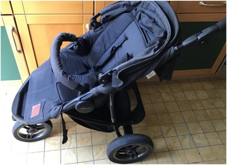 Pericles 2 in 1 Revolution buggy en kinderwagen + draagmand, Kinderen en Baby's, Kinderwagens en Combinaties, Gebruikt, Kinderwagen