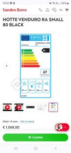 Hotte Venduro, Electroménager, Comme neuf, Moteur, Enlèvement, Encastré