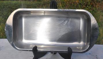 plateau en inox creux 35x16 cm  beschikbaar voor biedingen