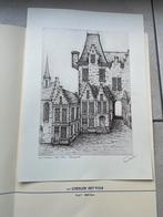 Tekening Gent - Vzw Lokalen Het Volk - Torrepoort, Antiek en Kunst, Ophalen