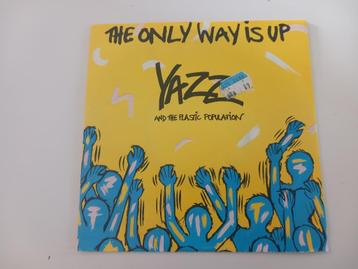 Single vinyle 7" Yazz The only way is up House Dance Synth, Enlèvement ou Envoi, 7 pouces, Dance, Single