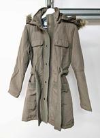 TE KOOP - Kaki parka jas/mantel "Arquette" (38), Kleding | Dames, Jassen | Winter, Nieuw, Groen, Maat 38/40 (M), Ophalen of Verzenden