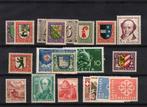 postzegels zwitserland varia oudere zegels met scharnier, Timbres & Monnaies, Timbres | Europe | Suisse, Envoi, Non oblitéré