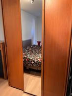 mooie kleerkast, 3 schuifdeuren met spiegel, gratis, Huis en Inrichting, Ophalen, Gebruikt, 200 cm of meer, 150 tot 200 cm