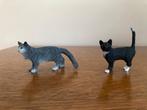 2 poezen, merk Schleich, Collections, Collections Animaux, Enlèvement ou Envoi, Comme neuf, Chien ou Chat, Statue ou Figurine