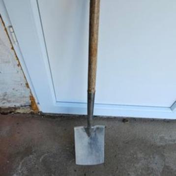 Roestvrijstalen spade van 18 cm