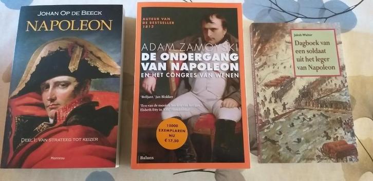 Boeken over Napoleon en Romeinse keizers, Boeken, Oorlog en Militair, Zo goed als nieuw, Overige onderwerpen, Ophalen