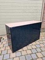 Zwarte Roldeurkast -  Lista - te koop!, Huis en Inrichting, Kasten | Overige, Ophalen, Gebruikt