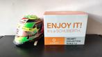 Schuberth Mick Schumacher mini helm F2 2019 1/12, Ophalen of Verzenden, Zo goed als nieuw, Formule 1