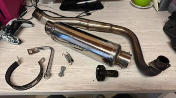 Échappement en acier inoxydable chromé Kepspeed GP3, Enlèvement ou Envoi, Comme neuf
