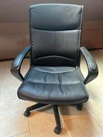 Bureaustoel, Huis en Inrichting, Ophalen, Zo goed als nieuw, Zwart, Bureaustoel