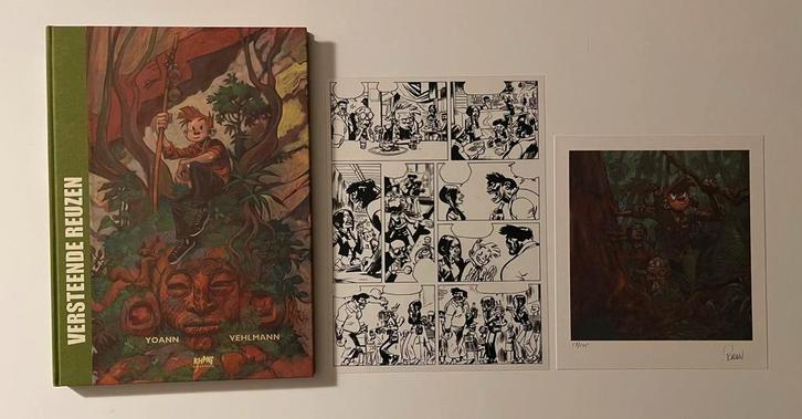 Robbedoes Luxe Versteende reuzen, Boeken, Stripverhalen, Nieuw, Eén stripboek, Ophalen of Verzenden