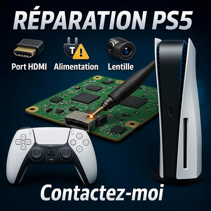 Réparation PS5 – Service rapide et sérieux, Games en Spelcomputers, Spelcomputers | Sony PlayStation 5