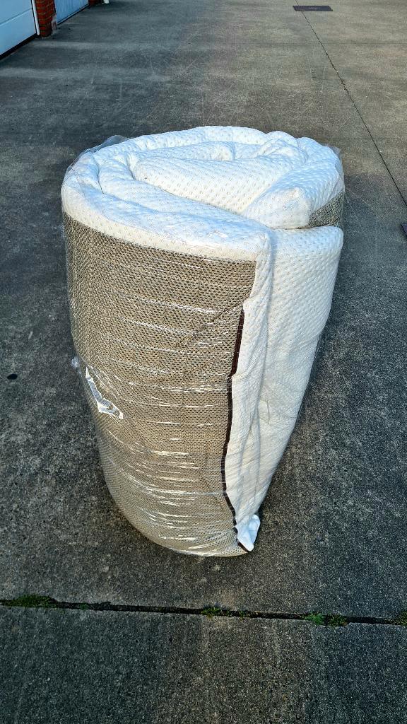 TOPPER MATRAS BIOGREEN, Huis en Inrichting, Slaapkamer | Matrassen en Bedbodems, Zo goed als nieuw, Matras, 140 cm, 200 cm, Twijfelaar