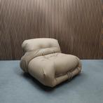 Cassina Soriana fauteuil - 13Y244 Zand, Antiek en Kunst, Ophalen of Verzenden
